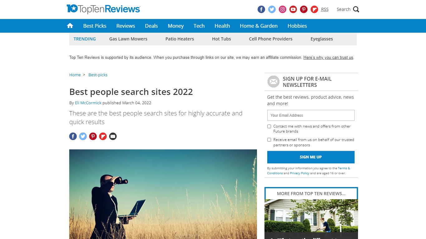 Best People Search Sites 2022 | Top Ten Reviews